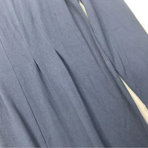 J. Jill Wearever Stretch Jersey Pleated Seamed Wasit Long Sleeve Midi. Size S. - Picture 6 of 7